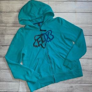 FOX Zip Up Sweater
